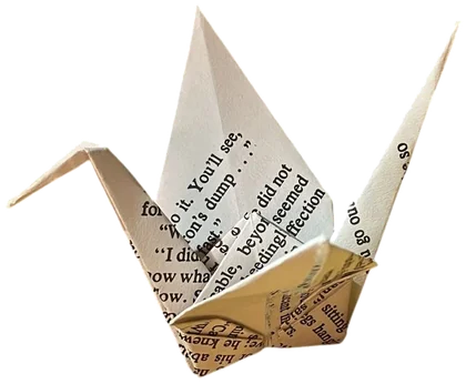 A paper crane